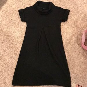 Banana republic XS black knit sweater dress